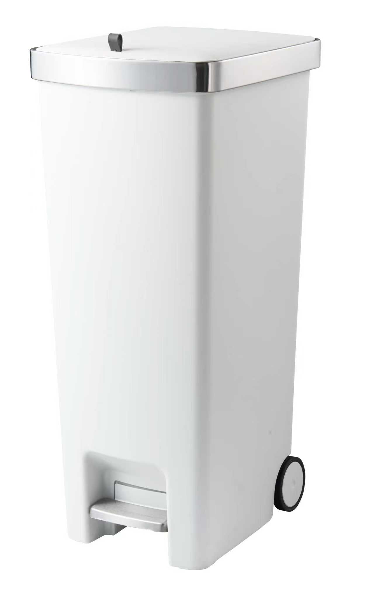 פח דוושה Slim נפח 35 ליטר עם גלגלים