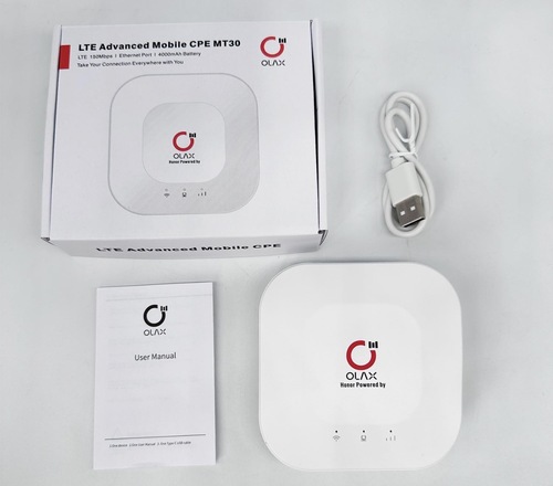 ראוטר נייד OLAX MT30 LTE Advanced Mobile Modem CPE 4G WiFi