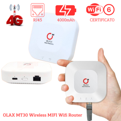 ראוטר נייד OLAX MT30 LTE Advanced Mobile Modem CPE 4G WiFi