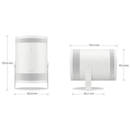 מקרן SAMSUNG The Freestyle 2nd Gen with Gaming Hub SP-LFF3CL 