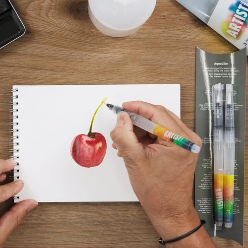 סט של 3 מכחולי מים מתמלאים  ARTIST Water brush