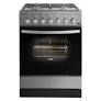 תנור משולב כיריים Zanussi ZCK67201 זנוסי