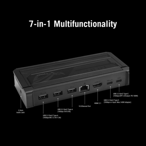 תחנת עגינה ASUS ROG Bulwark Dock DG300