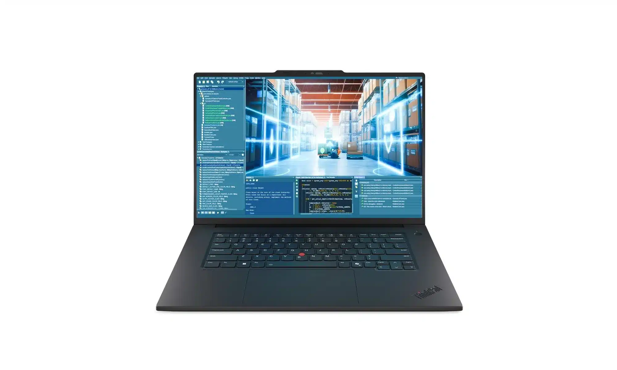 Lenovo ThinkPad P1 Gen 8 21Q80004IV – Intel Core Ultra 7 255H / 64GB / 1TB SSD / RTX PRO 2000 Blackwell / Win 11 Pro / Touch OLED מחשב נייד