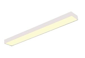 צמוד תקרה מלבני צר Tri-Color 15X120 CM 60W לבן IG