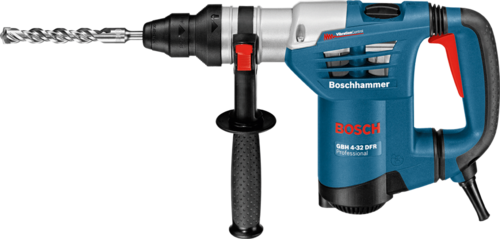 פטישון SDS plus מקצועי 900W | אנרגיית הלימה (4.2J) – GBH 4-32 DFR – Bosch Professional