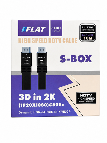כבל HDMI 10M 4K High Speed HDTV Cable