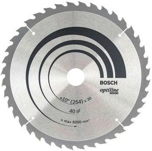 להב מסור עגול לעץ 254 מ״מ | 40 שיניים – 2608640907 – Bosch Professional