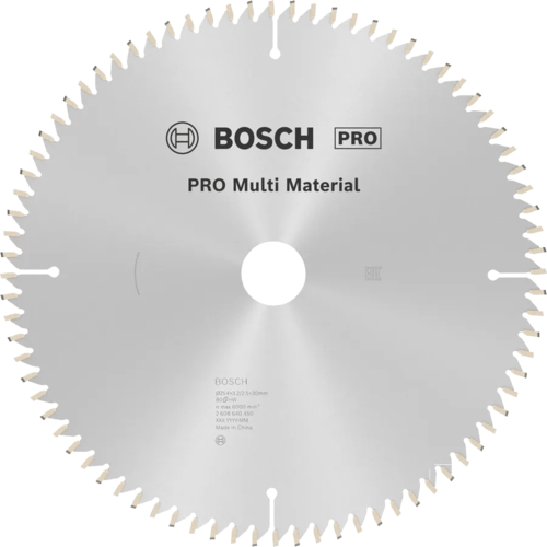 להב מסור גרונג 254 מ״מ | 100 שיניים – Multi Material 2608642202 – Bosch Professional