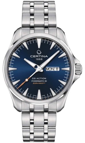 Certina C0324301104100 DS-ACTION Day Date Powermatic 80