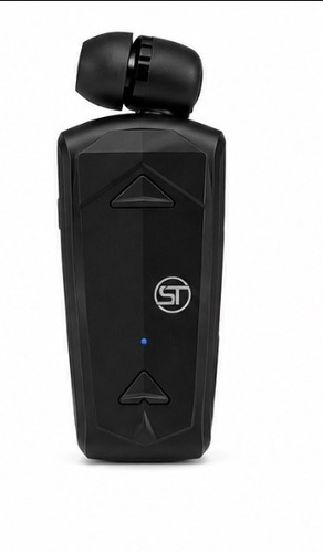 אוזניית Bluetooth  Earphone Retractable  Clip-On SmarTech Premium Quality