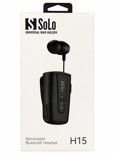 אוזניית Bluetooth נשלפת Solo H15 Retractable Bluetooth Earphone