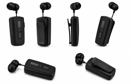אוזניית Bluetooth נשלפת Solo H15 Retractable Bluetooth Earphone