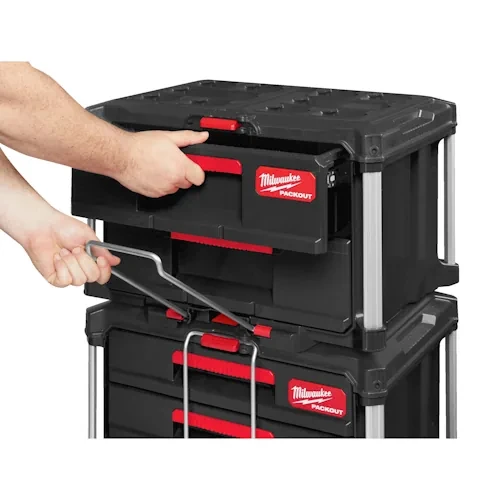ארגונית 2 מגירות PACKOUT MILWAUKEE דגם 4932472129