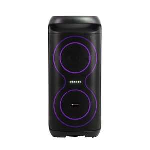 בידורית נטענת עם מיקרופון אלחוטי 80W עם תאורה Miracase MKS50