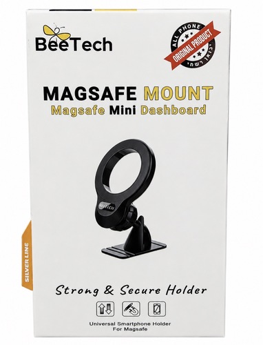 מעמד מגנטי לרכב BeeTech – Telescopic Windshield Mount