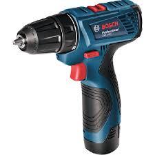 מברגה 12V דגם GSR 120 כולל מטען ו-2 סוללות 2AH מבית BOSCH בוש