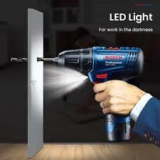 מברגה 12V דגם GSR 120 כולל מטען ו-2 סוללות 2AH מבית BOSCH בוש