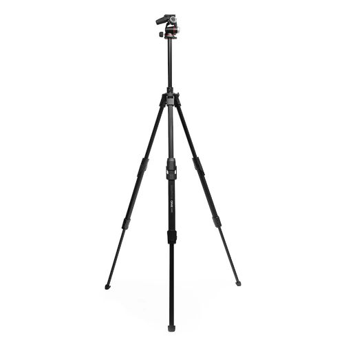 קיט חצובת אלומיניום פתיחה מהירה Manfrotto One Photo + ראש 3 צירים