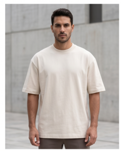 חולצה BALR מידות XS-XXL לגברים בגוון בז