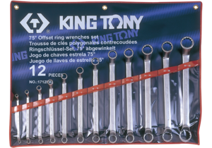סט מפתחות רינג רינג 12 יחידות מ"מ K.T King Tony