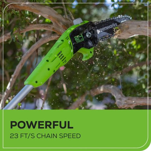מסור גבהים טלסקופי Greenworks PS24B00 מק