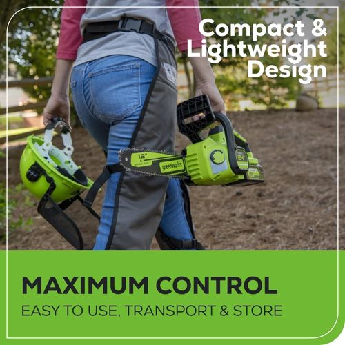 מסור שרשרת Greenworks CS24L00 24V 12