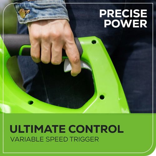 מפוח עלים נטען Greenworks BA2 24V מק