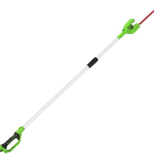 גוזם גדר על מוט נטען Greenworks G24PH51 24V - להב כפול פעולה 51 ס
