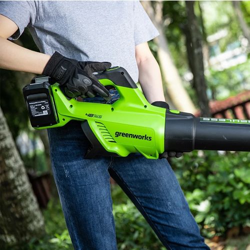 מפוח עלים Greenworks GD24X2AB 48V Brushless מק