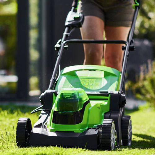 מכסחת דשא נטענת Greenworks G24X2LM41 48V מק