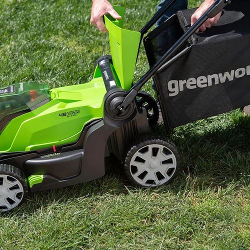 מכסחת דשא נטענת Greenworks G24X2LM41 48V מק