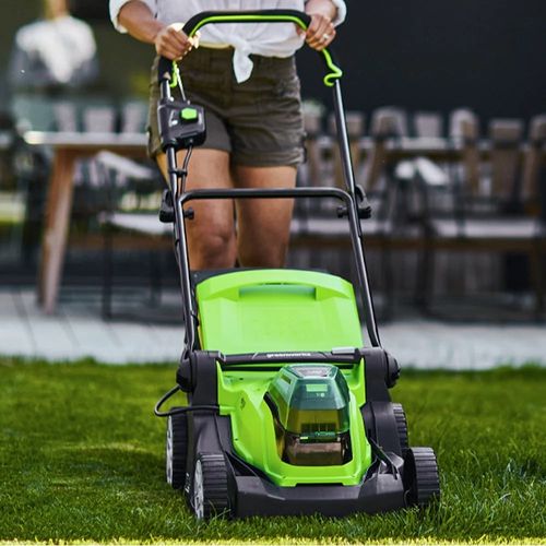 מכסחת דשא נטענת Greenworks G24X2LM41 48V מק