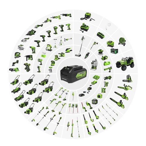 מכסחת דשא נטענת Greenworks G24X2LM41 48V מק