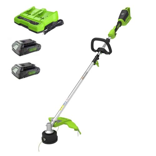 חרמש נטען Greenworks ST48L4410 48V - מנוע Brushless עם כפתור טורבו ורוחב חיתוך 33 ס