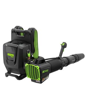 מפוח גב נטען דו-שקעי - Greenworks BLB492 Brushless Pro 80V