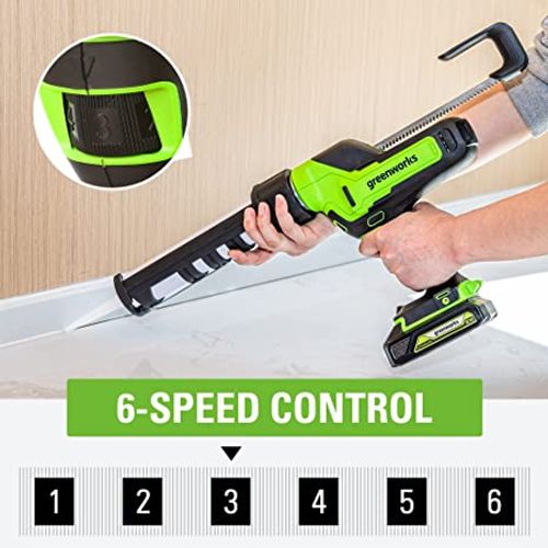 אקדח סיליקון נטען Greenworks CGG301 24V מק