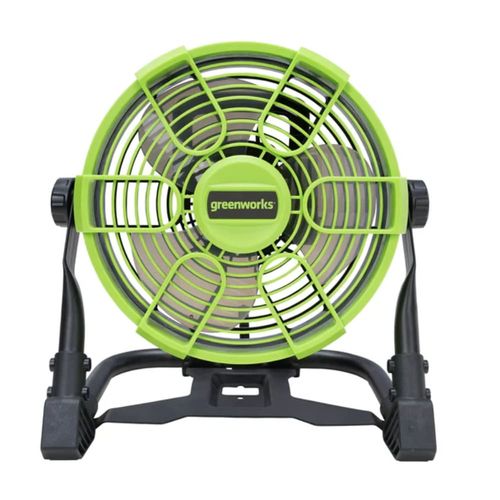 מאוורר נייד נטען Greenworks G24FAN 24V מק