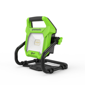 פנס עבודה נטען היברידי 2000 לומן - Greenworks G24WL 24V