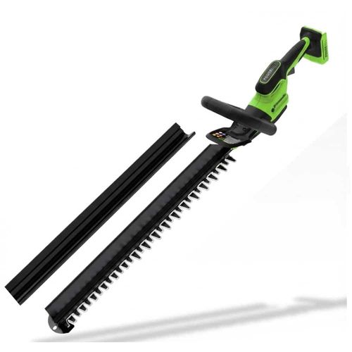 גוזם גדר חיה נטען Greenworks HT6102A2 24V - מנוע Brushless עם להבים כפולים 61 ס