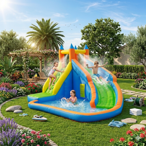 מתקן מתנפח עם מגלשה דגם NT-063009 מבית 