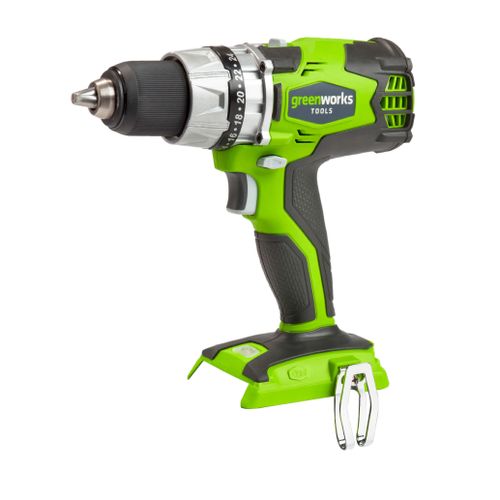 מקדחה מברגה נטענת 24V - Greenworks GD24DD 24V