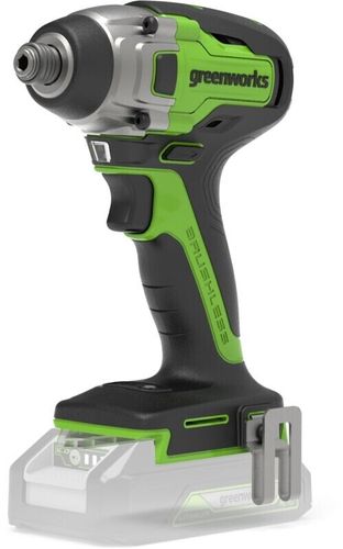 מברגה אימפקט נטענת 24V גוף בלבד - Greenworks GD24ID 24V