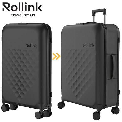 FLEX SPPINER המזוודה המתקפלת הדקה ביותר בעולם 29'' של מותג המזוודות החכמות Rollink