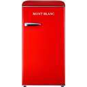 מקרר רטרו משרדי עם מקפיא 95 ליטר Mont Blanc MBR-190DF De-Frost מונט בלאנק