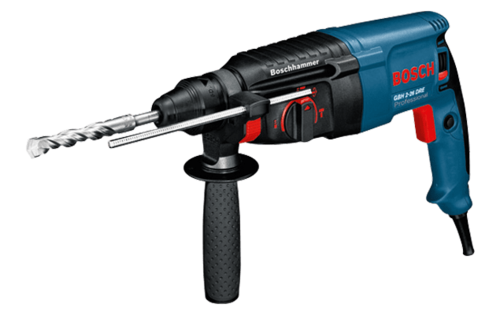 פטישון GBH 2-26 DRE מקצועי 800W | SDS-plus לקידוח בטון וחציבה – Bosch Professional