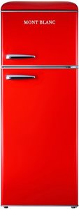 מקרר רטרו 2 דלתות מקפיא עליון 215 ליטר Mont Blanc MBR-290DF De-Frost  מונט בלאנק