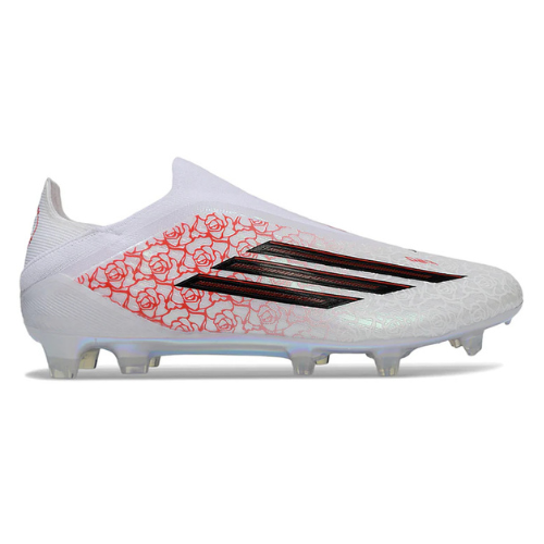 נעלי כדורגל מקצועיות נעלי כדורגל אדידס ADIDAS F50 LACELESS VALENTINE'S ELITE FG בלי שרוכים