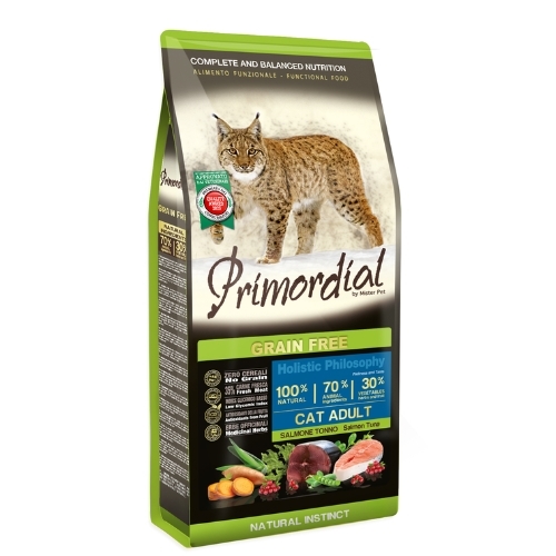 פרימורדיאל חתול בוגר סלמון וטונה 2 ק