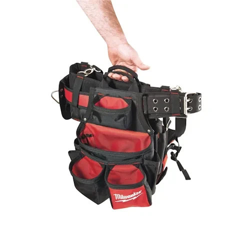 חגורת כלים לקבלנים עם רצועות גב  Milwaukee 48228120